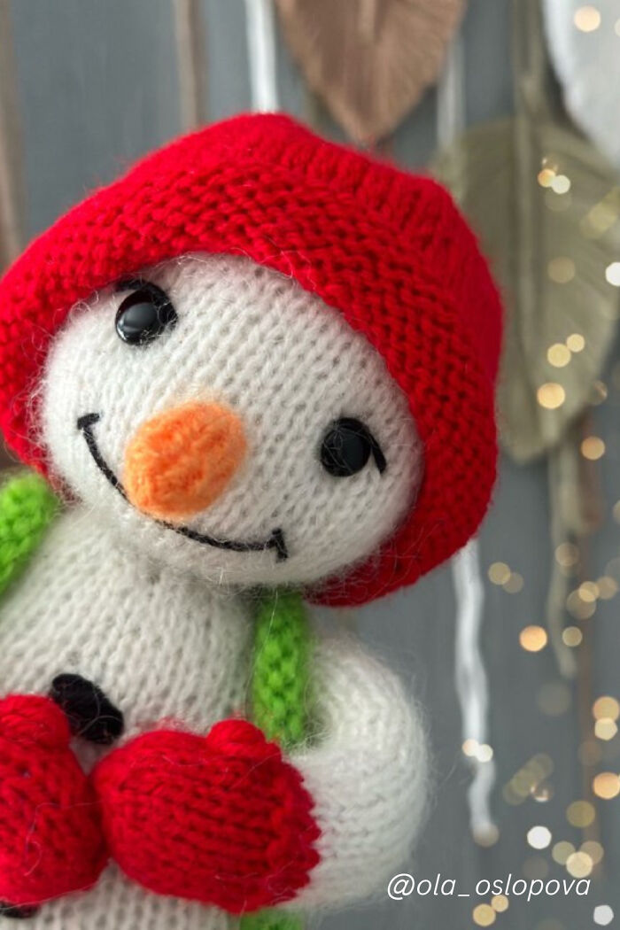 Here's My Idea For A Snowman-Inspired Knitting Pattern