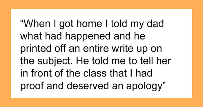 An 8th Grader Outsmarts Teacher, She Can’t Accept She’s Wrong Until Forced To Apologize