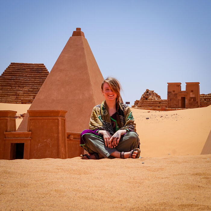 All Alone Next To The Meroe Pyramids In Sudan