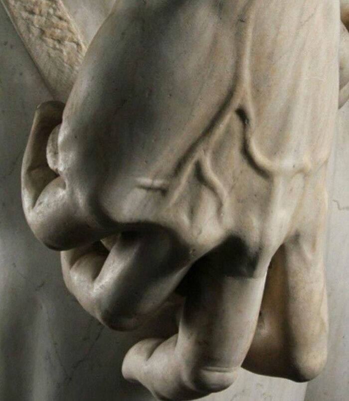 Michelangelo's David Right Hand