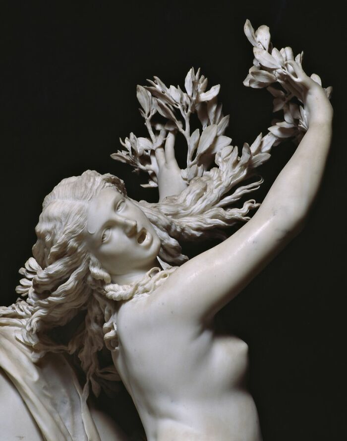 The Hands Of Daphne Transforming Into Branches In "Apollo And Daphne" By Bernini