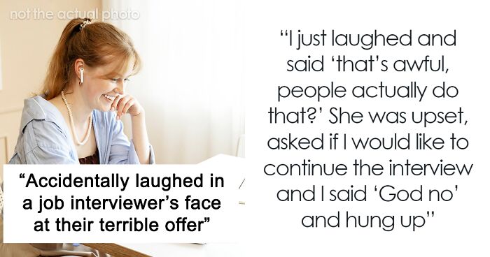 “People Actually Do That?”: Interviewee Can’t Hold Back Laughter Over Insane Job Conditions