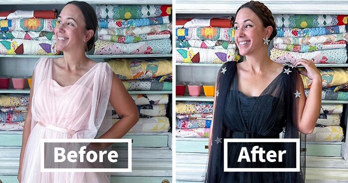 Woman Gives Second Chance To Thrifted Clothes That She Upcycles, And The Results Are Amazing (26 New Pics)