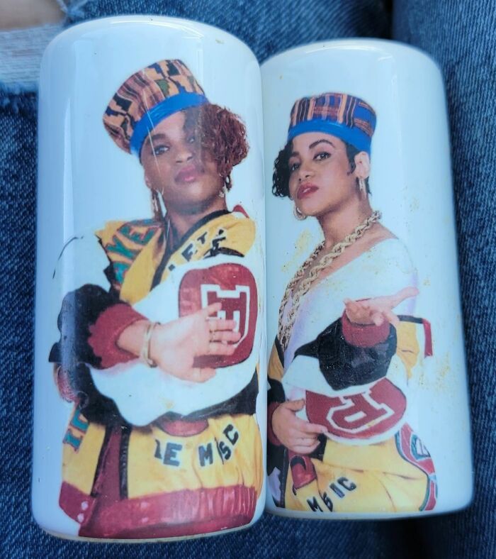 Introducing My "Salt And Peppa" Shakers. Bought At Savers Liberty,missouri