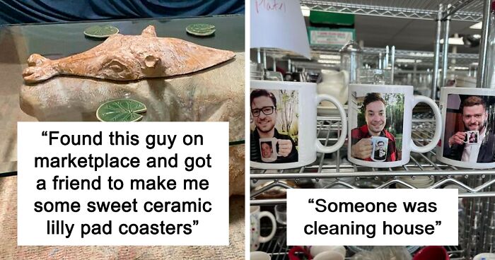 67 Quirky And Unique Items People Couldn't Walk Past At Thrift Stores And Goodwill