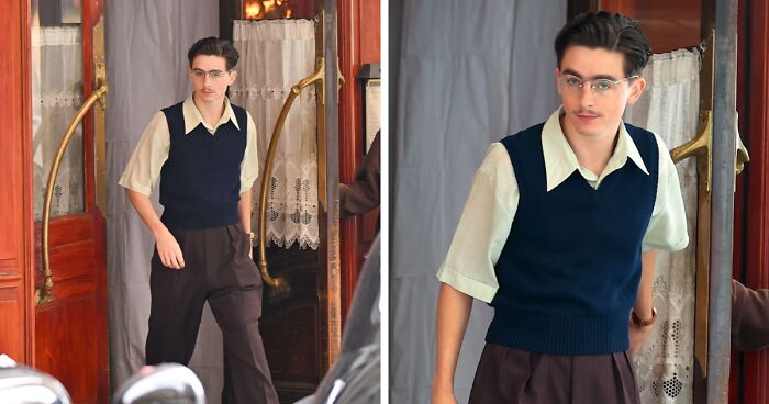 Timothée Chalamet Looks Unrecognizable In New Role As 1950s Ping Pong Player Marty Reisman