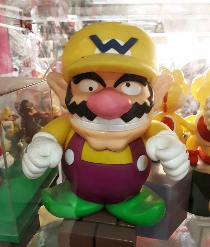 I Think Wario Ingested A New Kind Of Mushroom. I Wonder What Mario Party He Went To