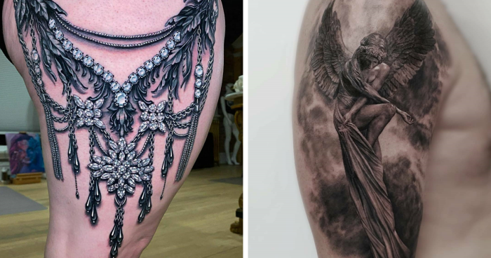 123 Artistic, Creative And Incredibly Detailed Tattoos This Dedicated IG Account Shared