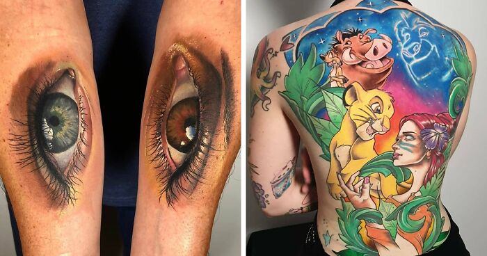 123 Pics Showing Tattoo Artists’ Incredible Skills At Making Realistic Images