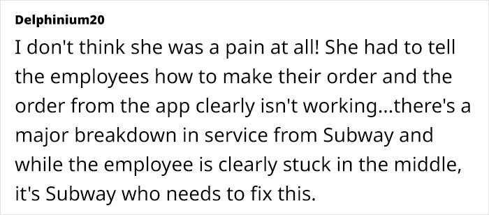 Person Thinks Sandwich Artist Was Gaslighting Them By Making App Order When They Came For Pickup