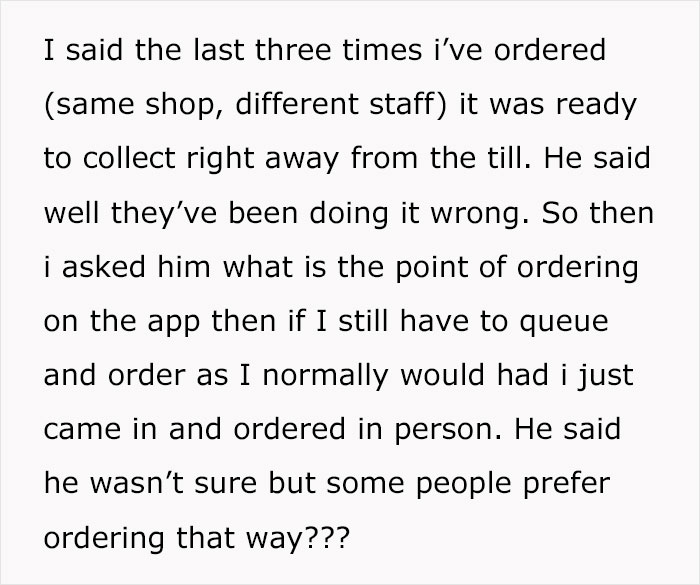 Person Thinks Sandwich Artist Was Gaslighting Them By Making App Order When They Came For Pickup