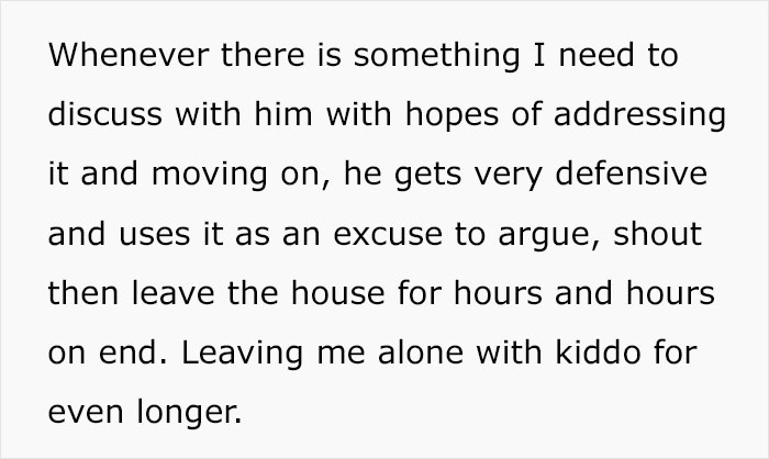 Woman Is Sick Of Husband Constantly Leaving Her And Kid At Home, He Loses It When Confronted