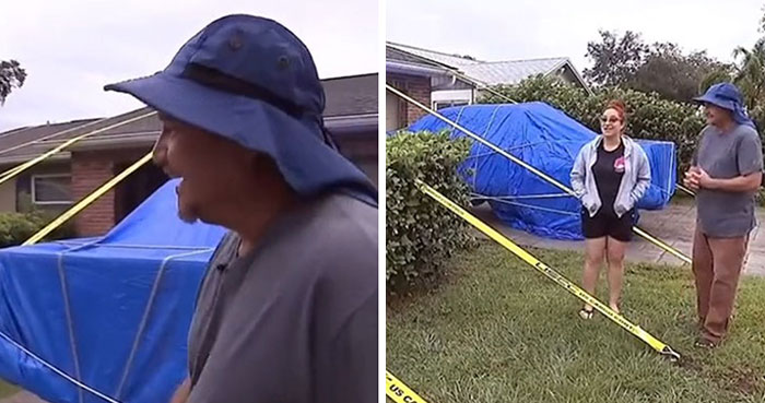 Viral Ratchet Strap Roof Hack Saves Family’s Home From Hurricane Milton, But Experts Have Doubts