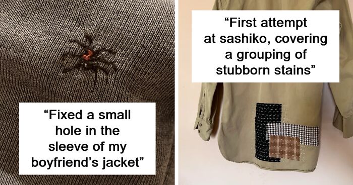 81 Times People Cleverly Repaired Their Ruined Clothes And Shared It In This Group (New Pics)