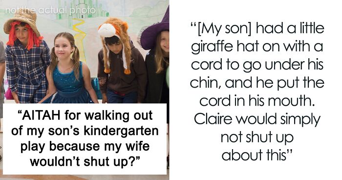 “She Thinks It Makes Her Look Cool”: Woman Furious At Husband For Walking Out On Son’s Play