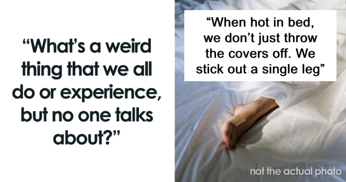 “We All Do It, Don’t Lie”: 66 Things People Secretly All Do But Don’t Talk About