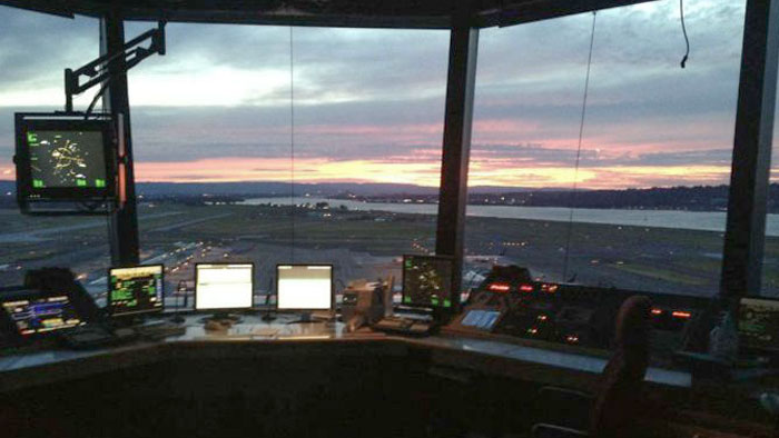 The View From My Cab. Not A Vehicle But An Airport Control Tower Cab