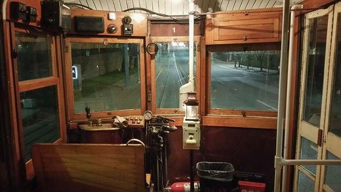 The Cab Of A 1920 Streetcar