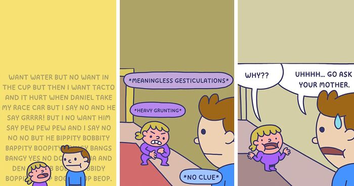 Artist Illustrates His Marriage And Early Parenthood With These 23 Cute Comics (New Pics)