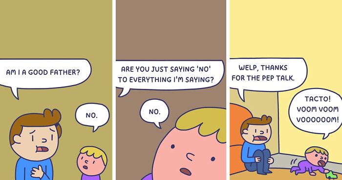 What Life’s Like When You’ve Just Become A Father: 23 New Comics By This Artist