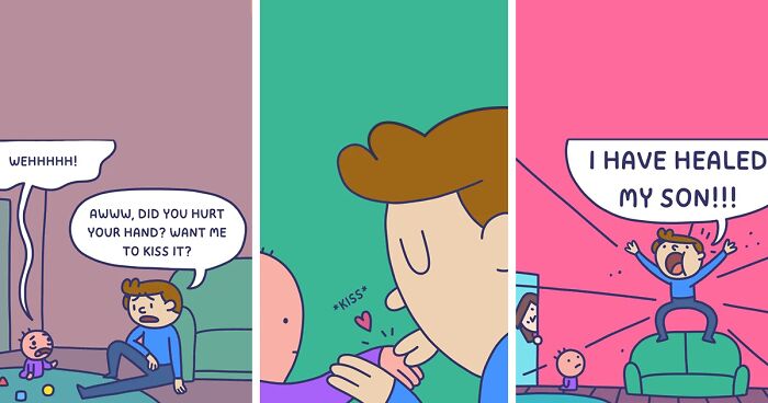 This Artist Illustrates What Life's Like When You've Just Become A Father (23 New Pics)