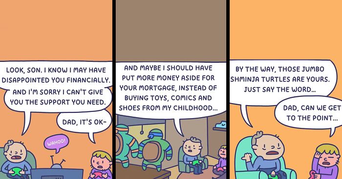 23 New Comics That Depict What Life's Like When You've Become A Father By Guy Elnathan