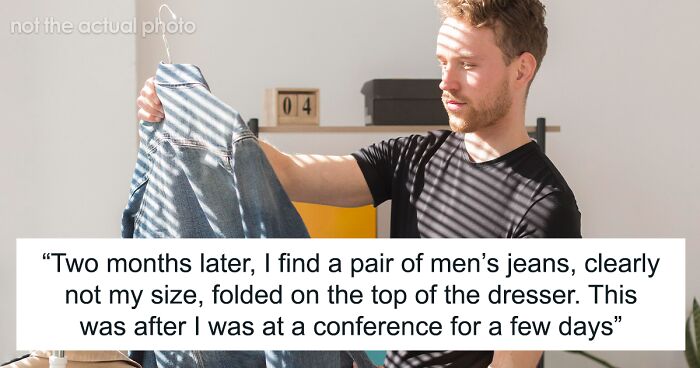 Guy Decides Not To Throw Away Marriage Despite Suspicious Presence Of Men's Clothing In House