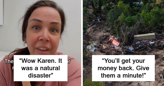 People Furious At 'Karen' For Complaning About Vacation Refund After Hurricane Helene