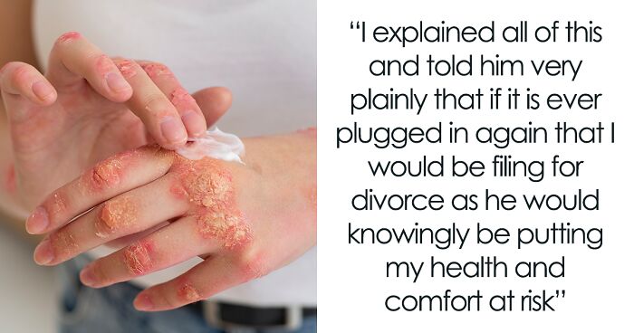 Woman Suspects Hubby Turned On Soft Water To “Test” Her Eczema, Worries About Her Marriage