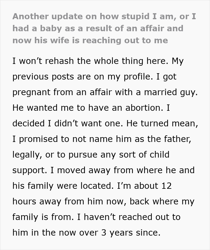 Cheater Husband Tries To Force Mistress To End Pregnancy, But Demands To Be “Dad” Years Later