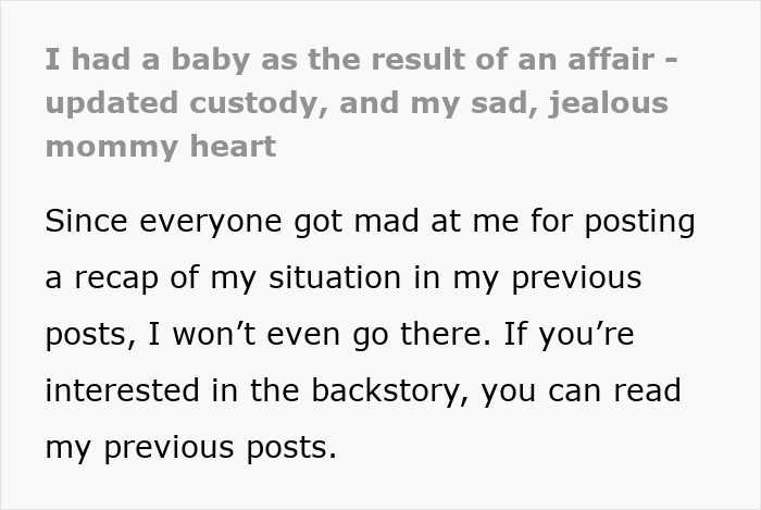 Cheater Husband Tries To Force Mistress To End Pregnancy, But Demands To Be “Dad” Years Later