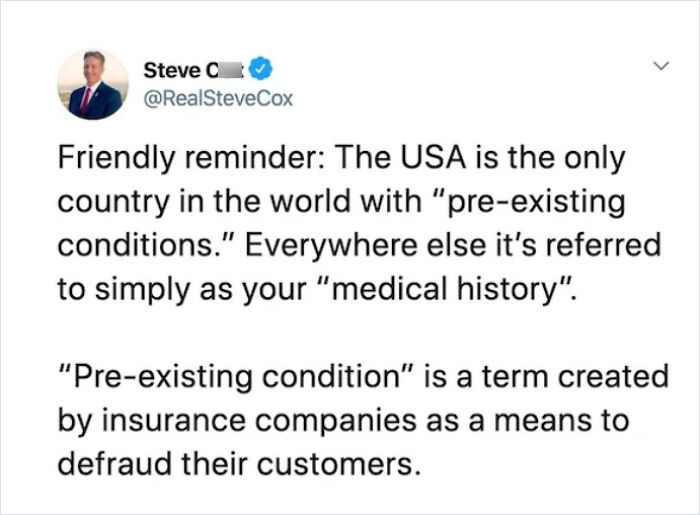 So Long As Our Ruling Parasites/Kleptocrats Have A Choice About It, Americans Will Never Have Universal Healthcare, Or Even A Public Option