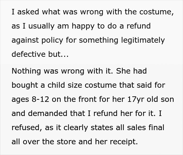 Customer Commits “Return Fraud”, Calls The Cops On Sales Agent