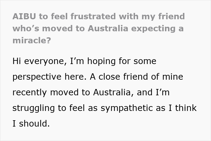 Impulsive 29YO Doesn’t Understand Reality, Moves To Australia With No Plan, Job, Or House