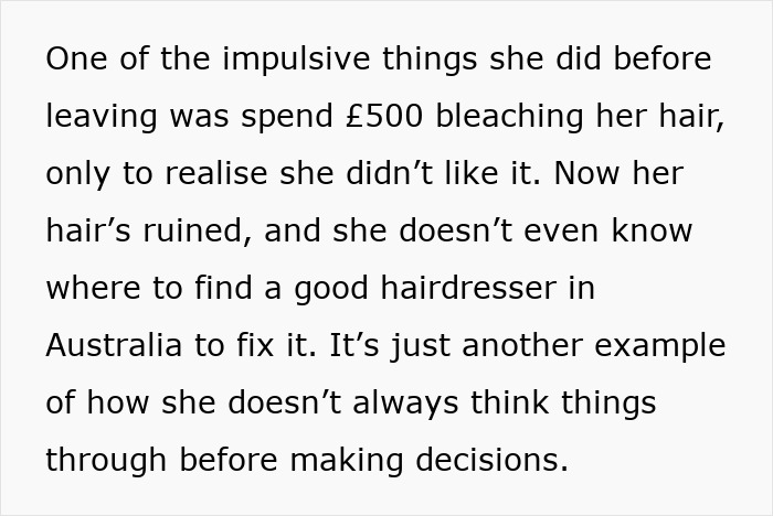 Impulsive 29YO Doesn’t Understand Reality, Moves To Australia With No Plan, Job, Or House