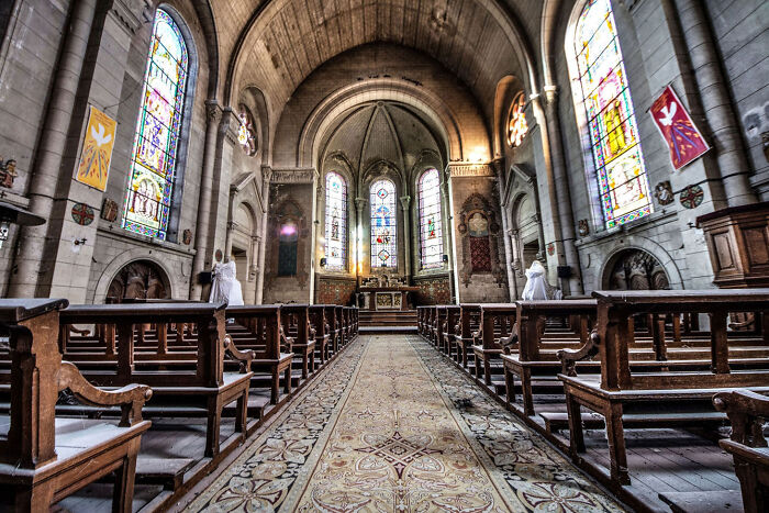 Abandoned University Church In France