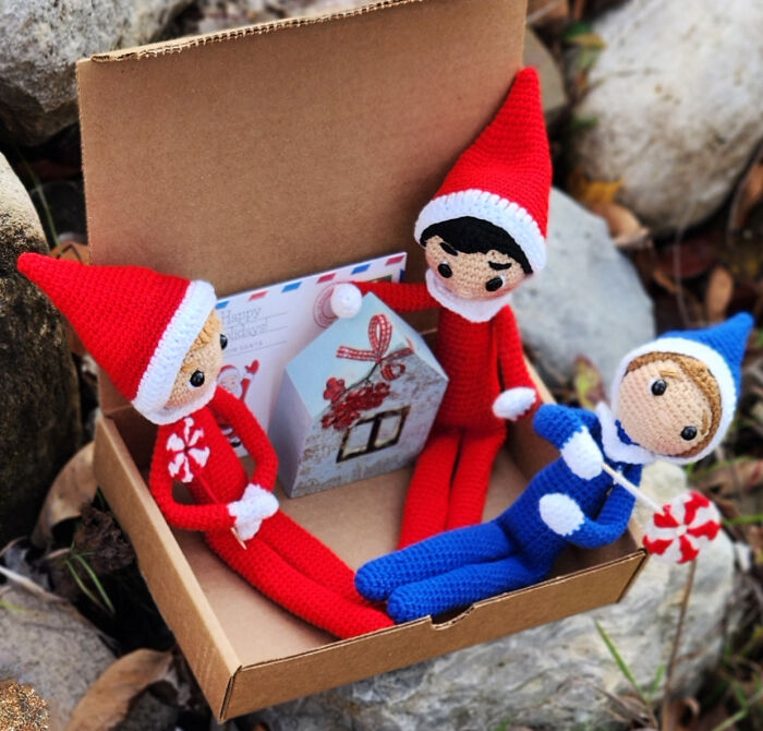 Jolly Little Guys – These Boy Elves Are Full Of Holiday Mischief!