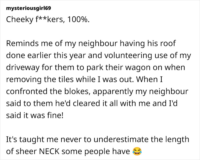 Guy Locks His Outdoor Tap After Realizing Sneaky Neighbors Are Letting Their Workers Use His Water