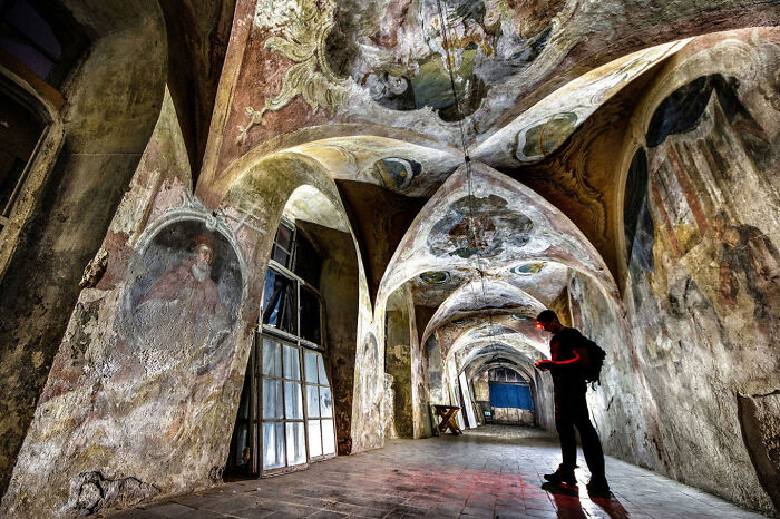 Abandoned Monastery In Lithuania