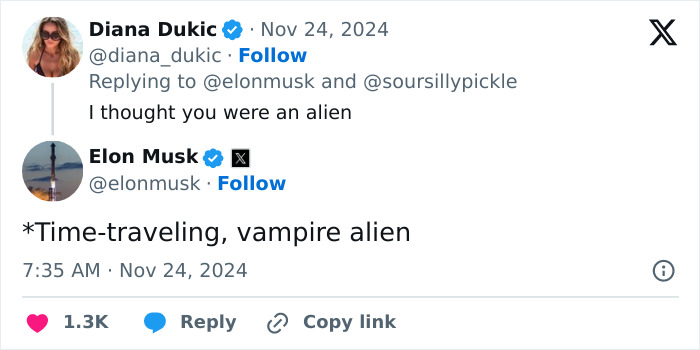 Elon Musk Stuns Fans With Wild Claim He's "3,000 Year Old Time-Travelling Alien" With Weird Photo