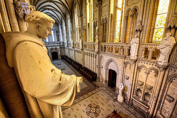 Chapel With Sculptures, France