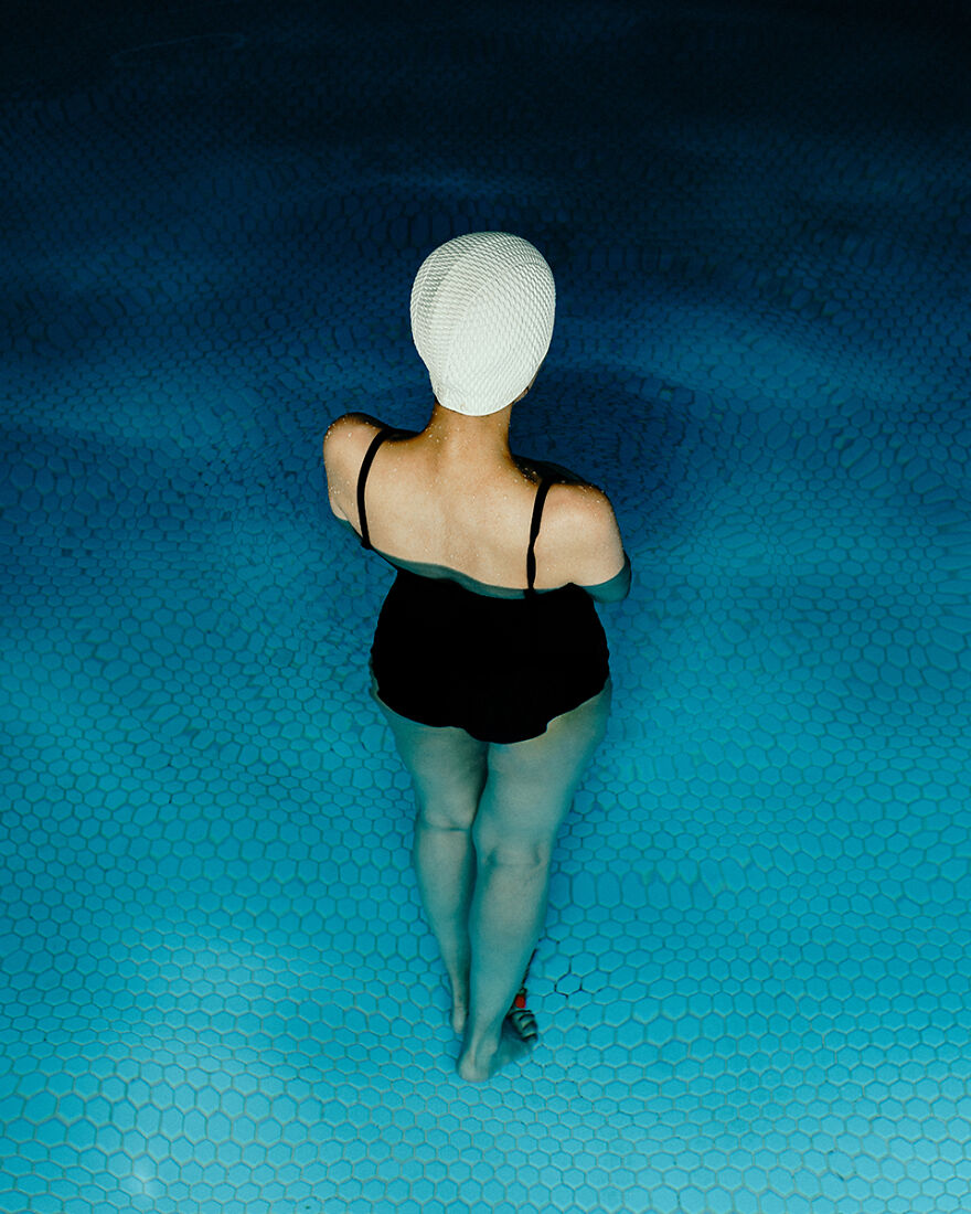 Blue From The Series 'One Color But Endless Feelings' © Kaveh Maghsoudi