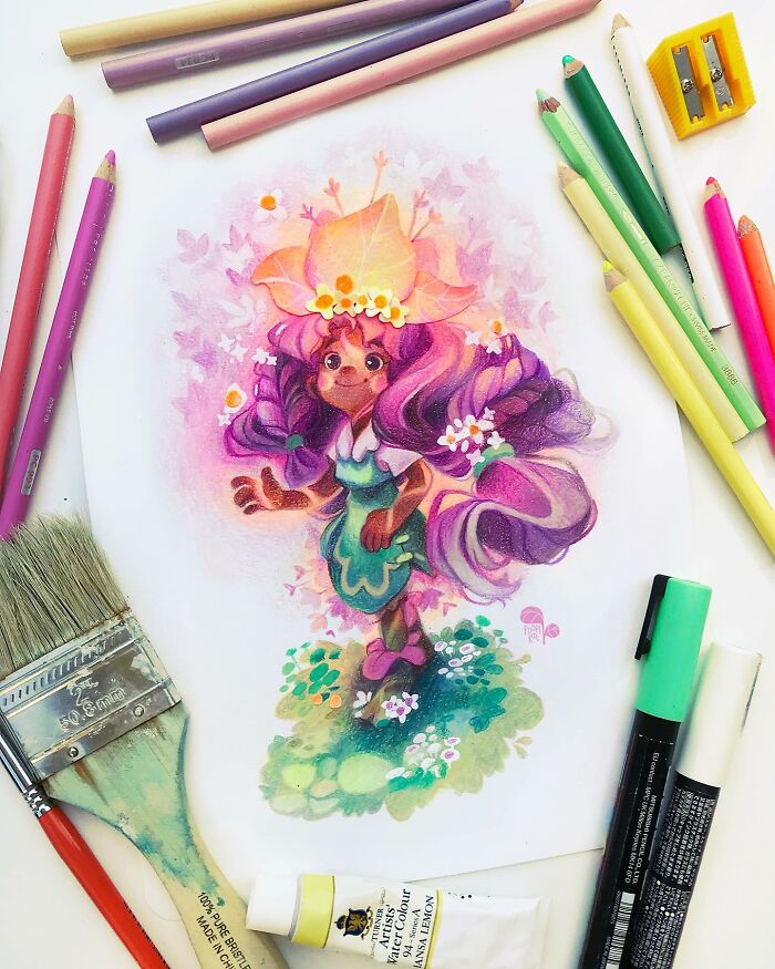 Step Into World Of Fantasy With 50 Magical Illustrations By Poopikatt