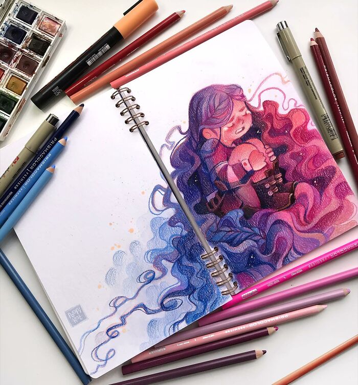 Step Into World Of Fantasy With 50 Magical Illustrations By Poopikatt