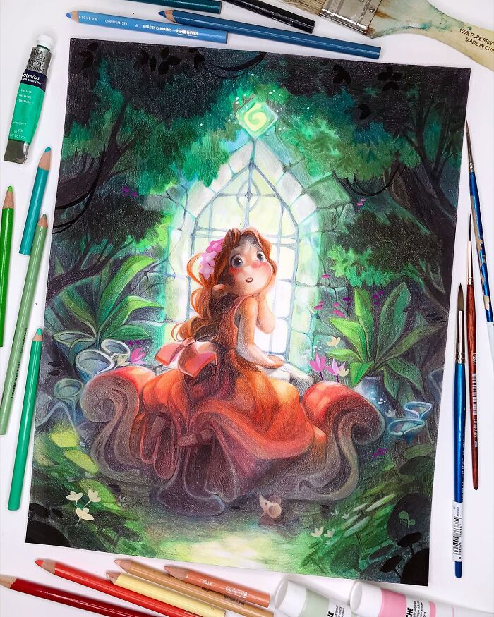 Step Into World Of Fantasy With 50 Magical Illustrations By Poopikatt