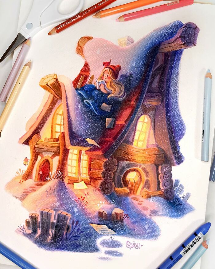 Step Into World Of Fantasy With 50 Magical Illustrations By Poopikatt