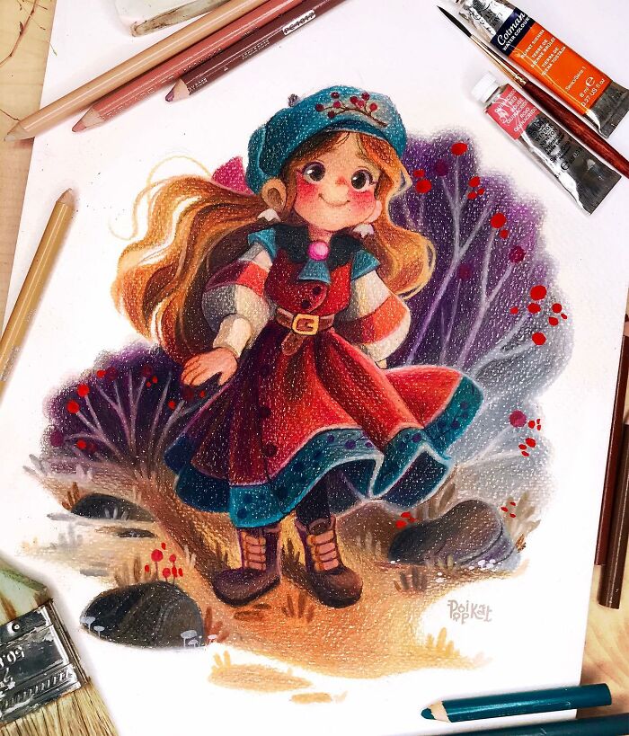 Step Into World Of Fantasy With 50 Magical Illustrations By Poopikatt