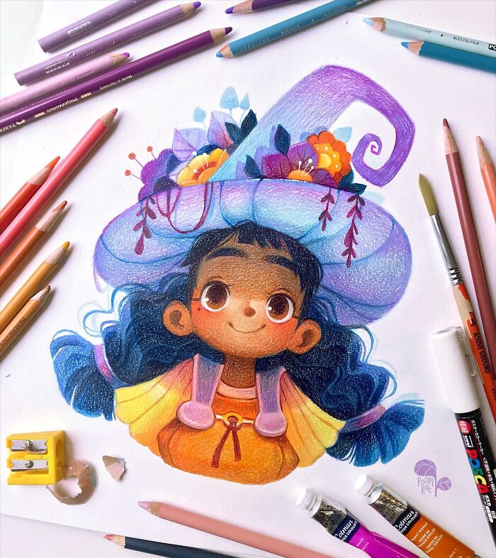 Step Into World Of Fantasy With 50 Magical Illustrations By Poopikatt