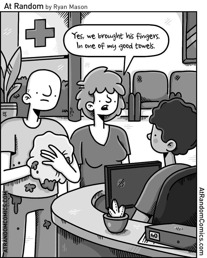 “At Random Comics”: 26 Witty Single-Panel Cartoons By This Artist (New Pics)