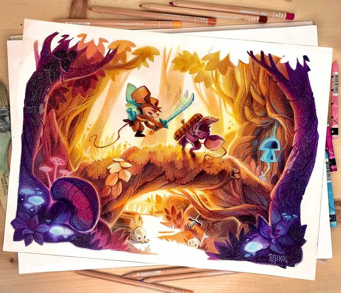 Step Into World Of Fantasy With 50 Magical Illustrations By Poopikatt